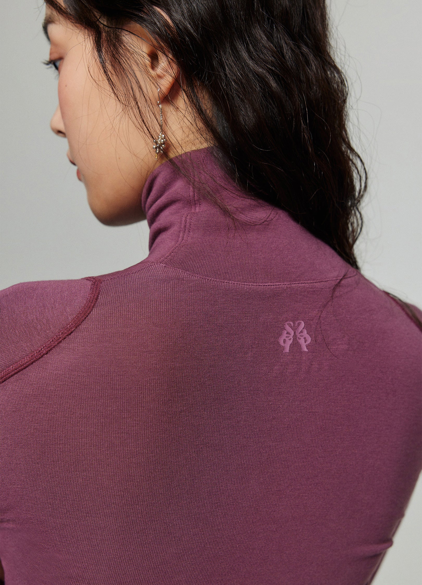 Womens Fitted Turtleneck - Image 5