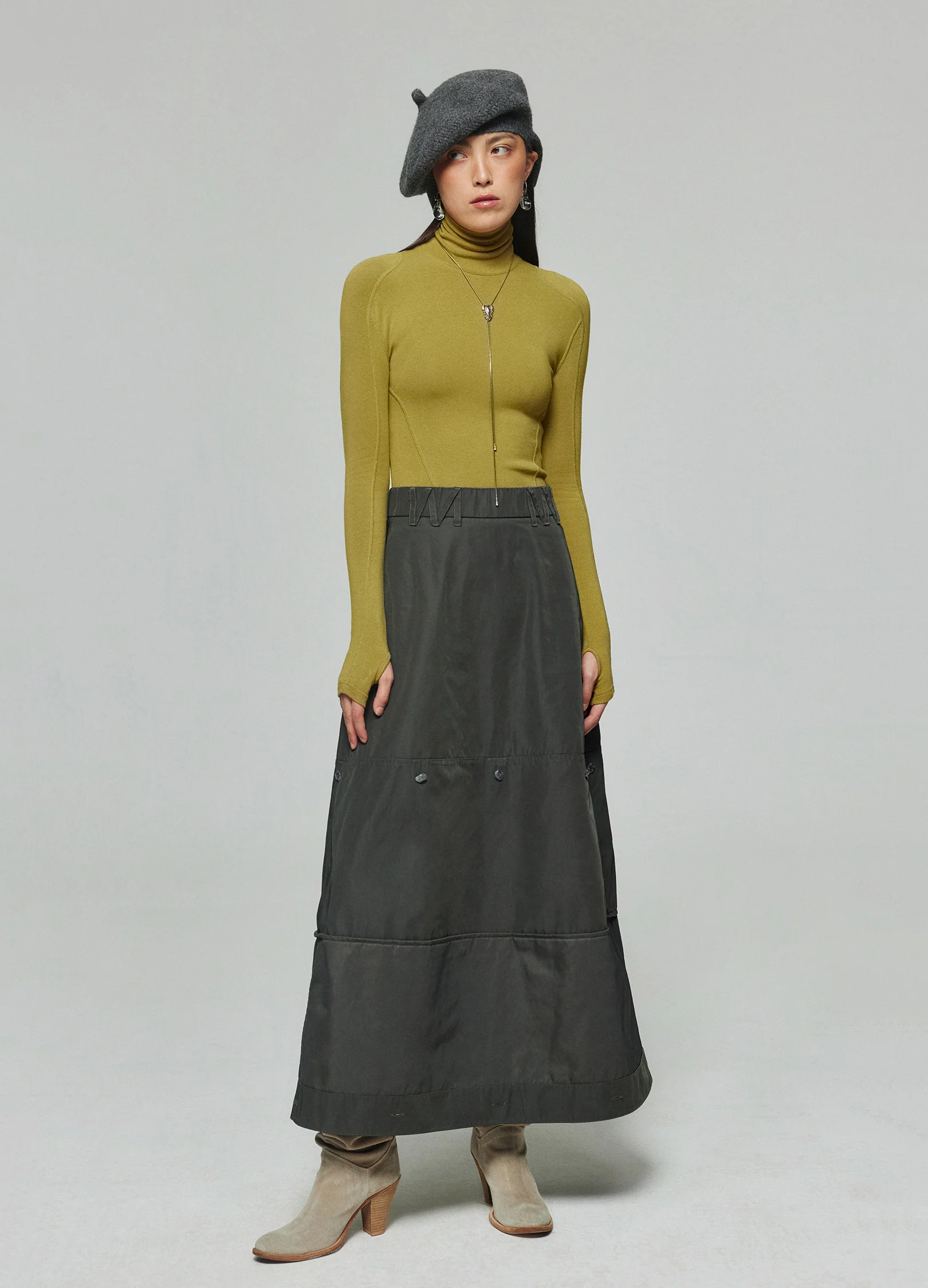 Womens Fitted Turtleneck - Image 7