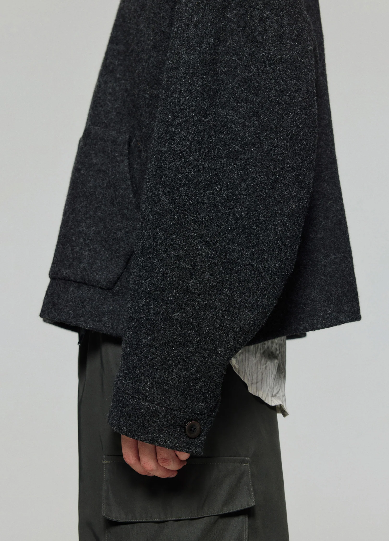 Wool Hooded Sweatshirt - Image 10