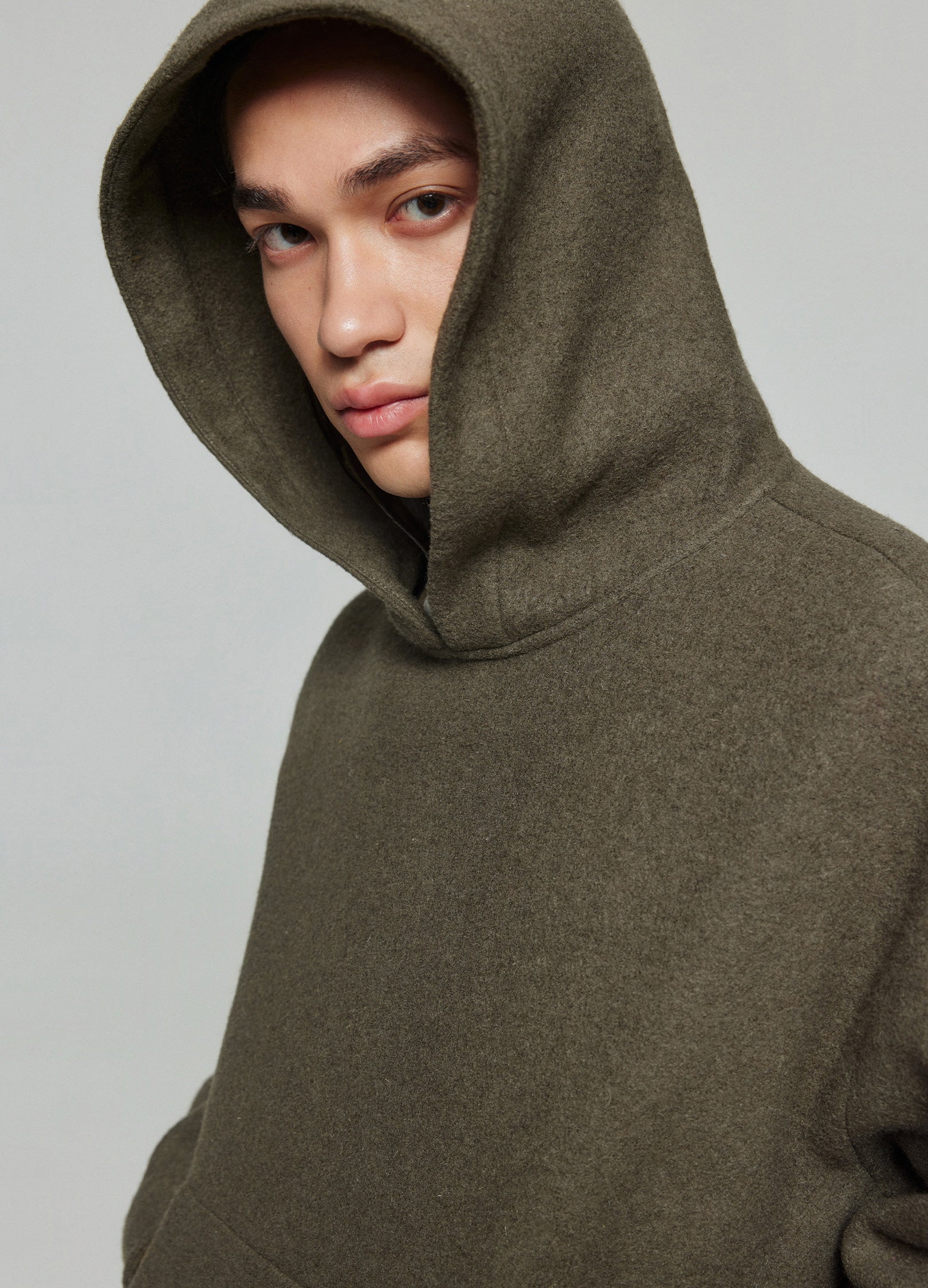 Wool Hooded Sweatshirt - Image 5