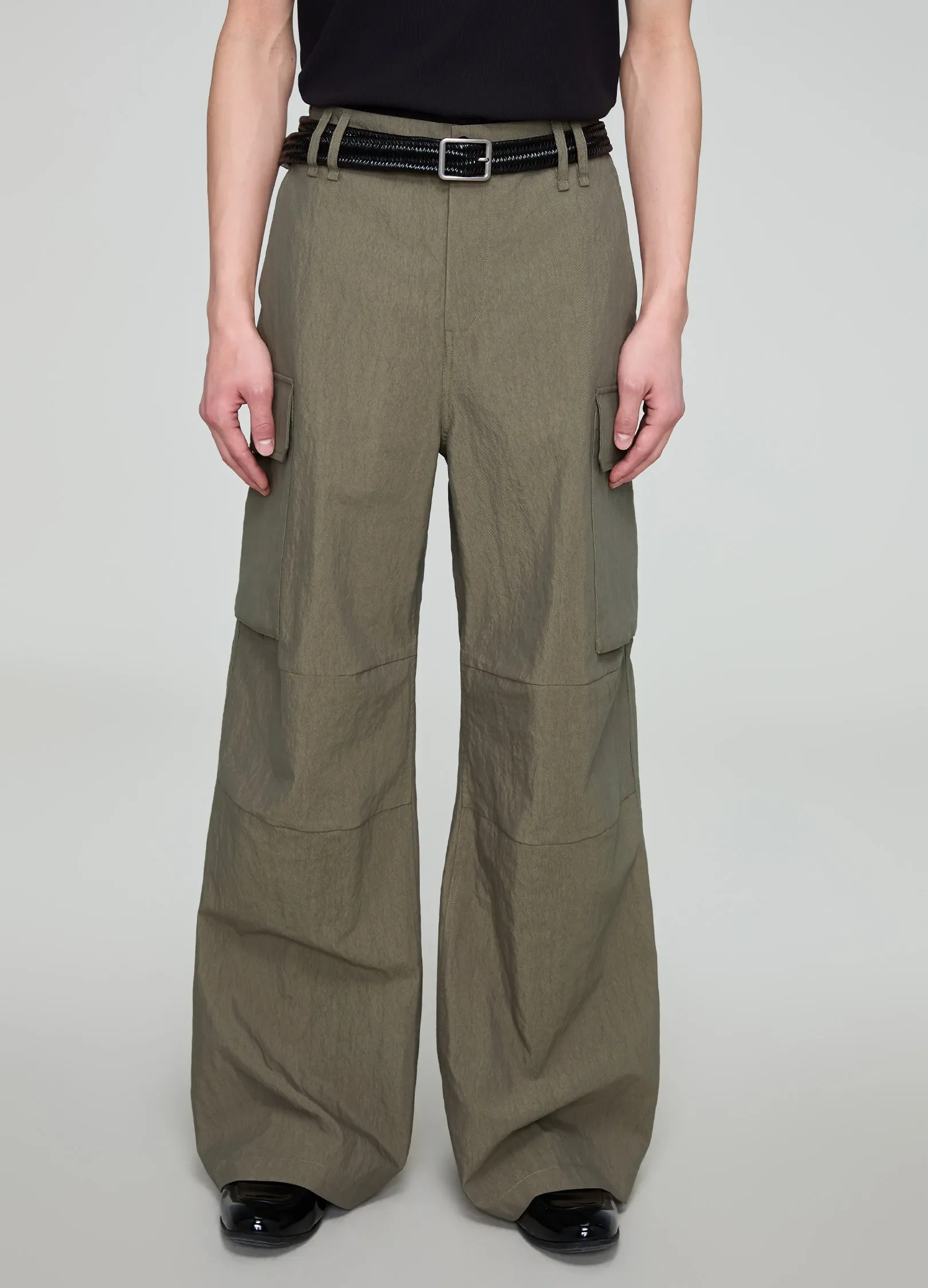 Woven Leather Belt - Image 2